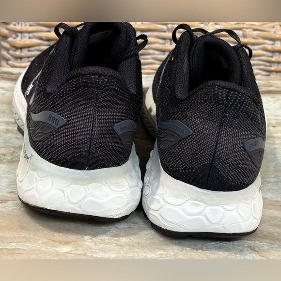 Men’s NEW BALANCE Fresh Foam X 880v12 - Black with Lead/Light Aluminum- Size 12 - Picture 8 of 11